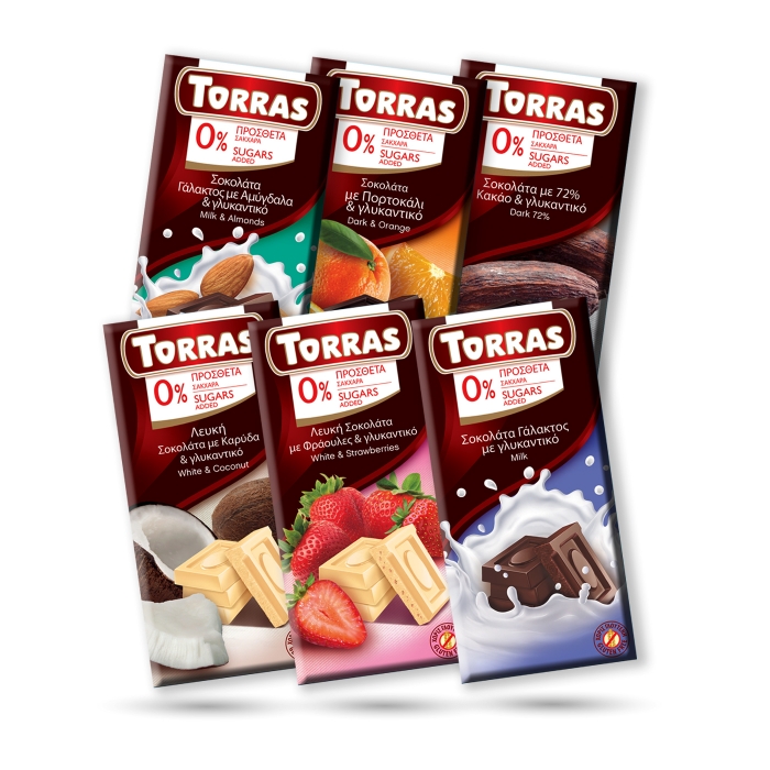 TORRAS CLASSIC με μαλτιτόλη