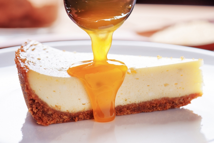 Cheesecake με βάση μελομακάρονα!
