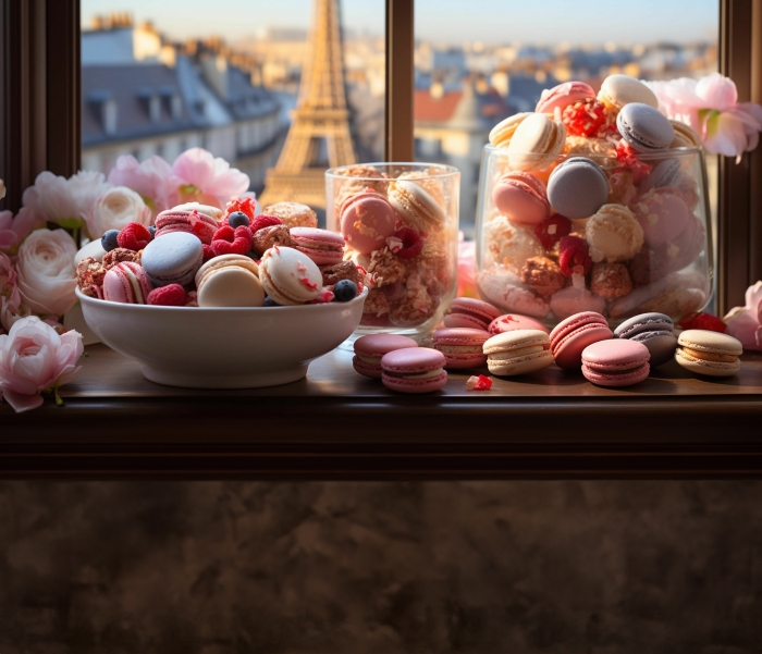 Πολύχρωμα Macaron!